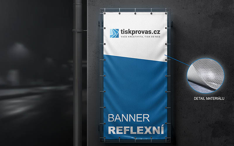 Jednostranný banner REFLEXNÍ