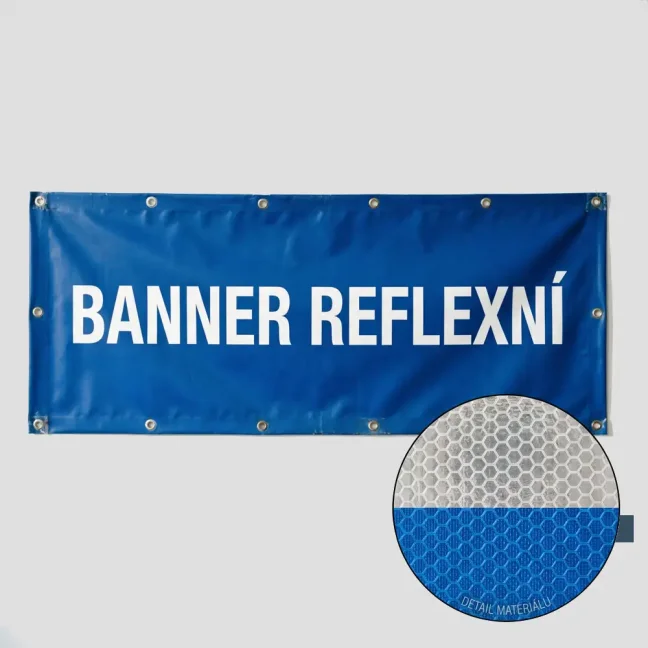 Jednostranný banner REFLEXNÍ