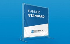 Jednostranný reklamní banner STANDARD Jednostranný reklamní banner STANDARD