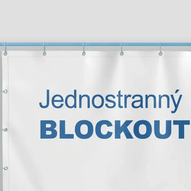 Jednostranný banner BLOCKOUT