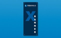 X-banner bez konstrukce