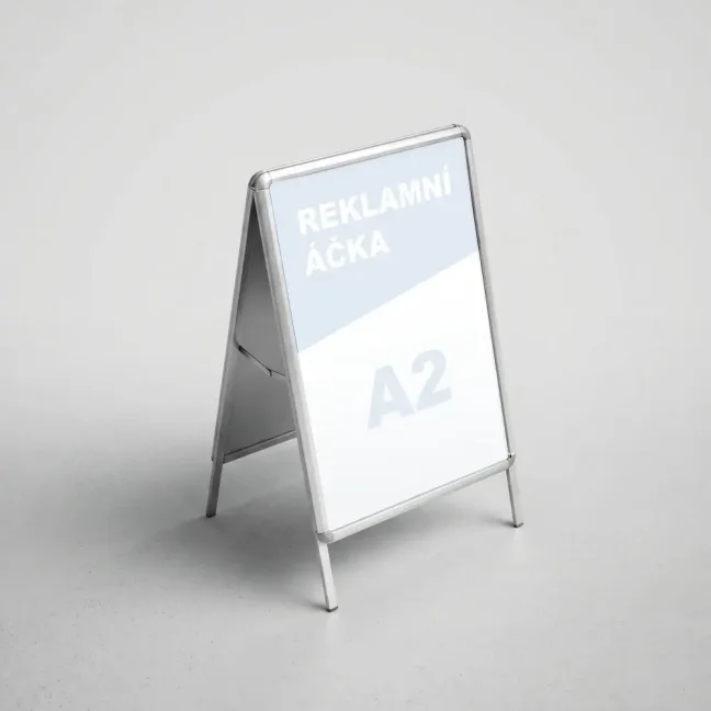 Hliníkové áčko A2 bez potisku