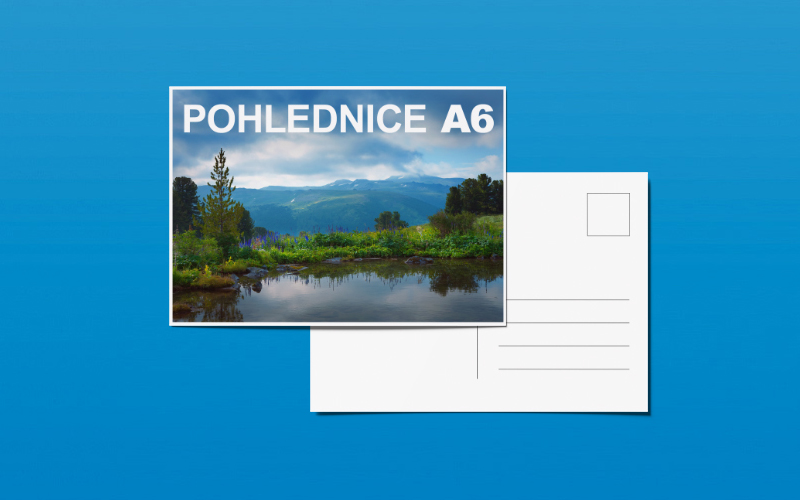 Tisk pohlednic A6