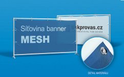 Síťovina banner MESH
