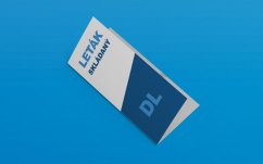 Skládaný leták DL – 4 strany