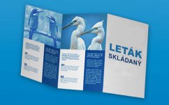 Skládaný leták DL – 6 stran