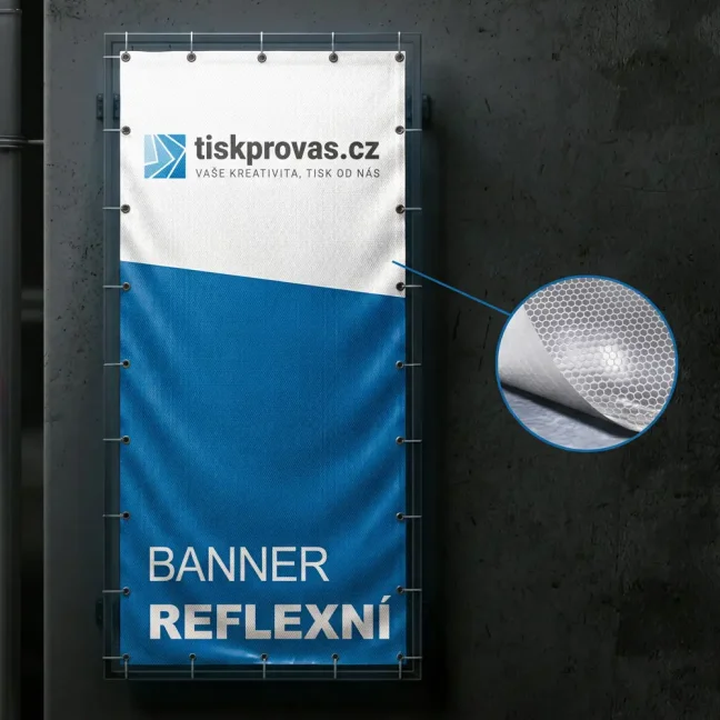 Jednostranný banner REFLEXNÍ
