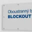 Oboustranný banner BLOCKOUT
