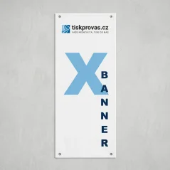 X-banner bez konstrukce
