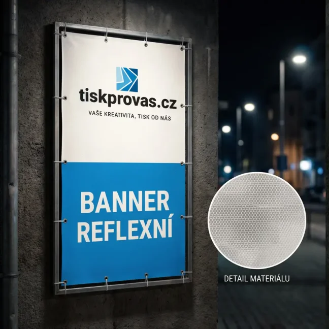 Jednostranný banner REFLEXNÍ