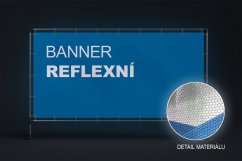 Jednostranný banner REFLEXNÍ
