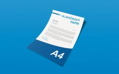 Tisk hlavičkových papírů A4