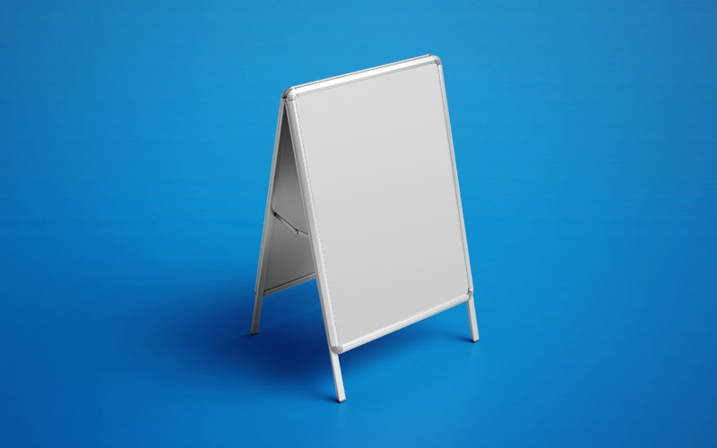 Hliníkové áčko A2 bez potisku